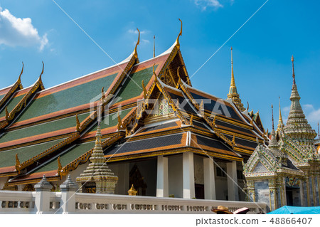 Emerald temple Thailand 48866407