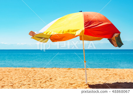 umbrella by the sea 48868067