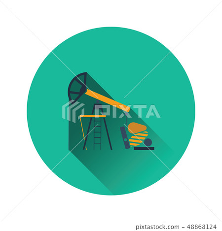 Oil pump icon 48868124