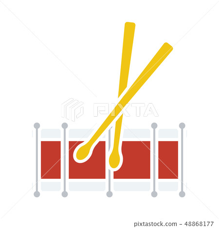 Drum toy icon Drum toy icon 48868177