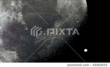 Moon surface.High quality, resolution, 4k. This image elements furnished by nasa. Moon surface.High quality, resolution, 4k. This image elements furnished by nasa. 48868656