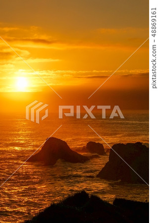 Dawn of Kiritappu Point Dawn of Kiritappu Point 48869161