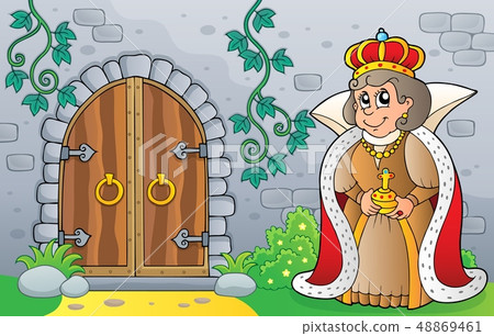 Queen by old door theme image 1 Queen by old door theme image 1 48869461