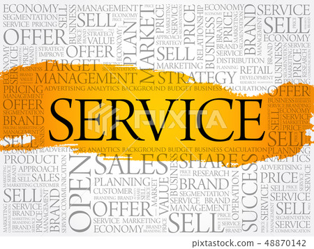 SERVICE word cloud collage - Stock Illustration [48870142] - PIXTA