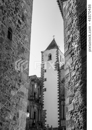 St. Francis Xavier church in Caceres (Spain) 48870486