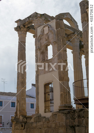 Roman temple to Diana in Merida (Spain) Roman temple to Diana in Merida (Spain) 48870632