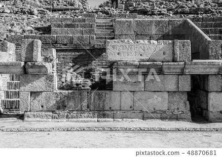 Roman coliseum in Merida (Spain) 48870681