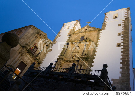 St. Francis Xavier church in Caceres (Spain) 48870694