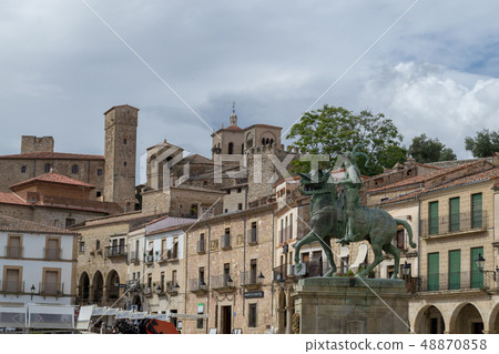 Main square of Trujillo Main square of Trujillo 48870858