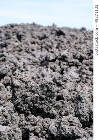 冷和凝固的熔岩 冷和凝固的熔岩 48871132