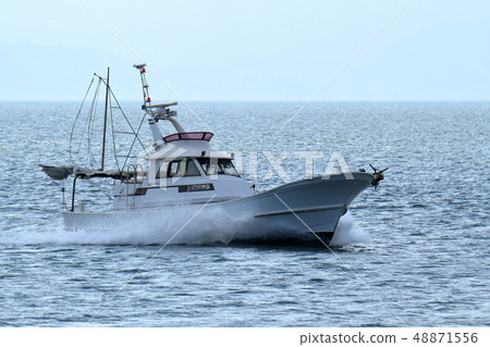 Omuta City Miike Port Fishing boat, 48871556