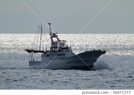 Omuta City Miike Port Fishing boat, Omuta City Miike Port Fishing boat, 48871557