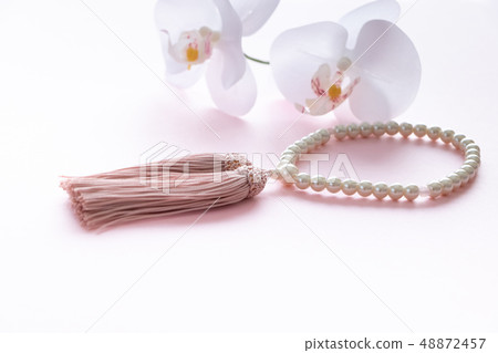 Rosary and Phalaenopsis 48872457