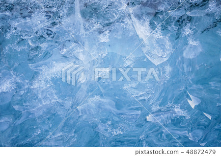 Ice wall of the ice cave (Iceland / Vatnajoklut glacier) Ice wall of the ice cave (Iceland / Vatnajoklut glacier) 48872479