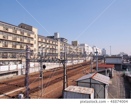 Ashiya JR Ashiya Station Track Ashiya JR Ashiya Station Track 48874004