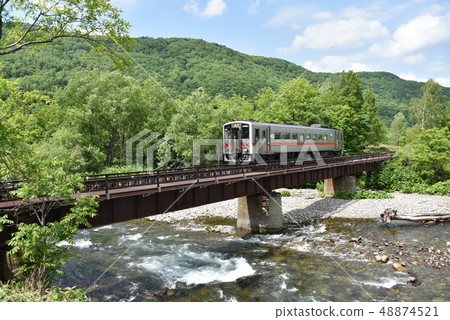 Ishikita Line in early summer Ishikita Line in early summer 48874521