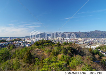 出雲市（2019年1月）從出雲市和一瀨公園看 48874903