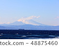 富士山和雲 48875460