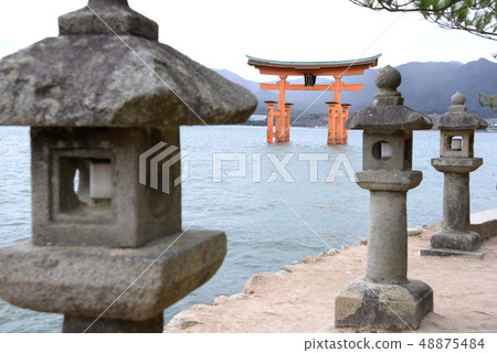 Izumo Taisha Torii和燈籠 Izumo Taisha Torii和燈籠 48875484