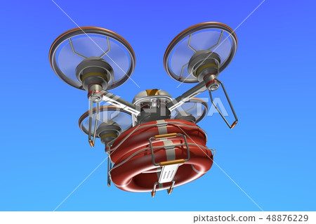Rescue drone (with a ring) 48876229