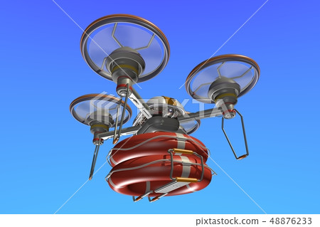 Rescue drone (with a ring) Rescue drone (with a ring) 48876233