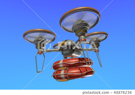 Rescue drone (with a ring) Rescue drone (with a ring) 48876236
