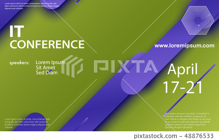 Conference announcement design template Conference announcement design template 48876533