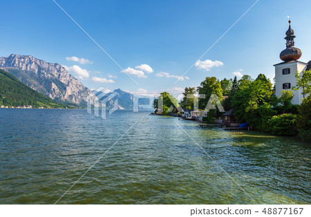 Summer Traunsee lake, Gmunden, Austria 48877167