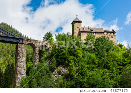 Trisanna bridge and Castle Wiesberg 48877175