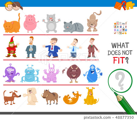 picture that not fit in the row game 48877350