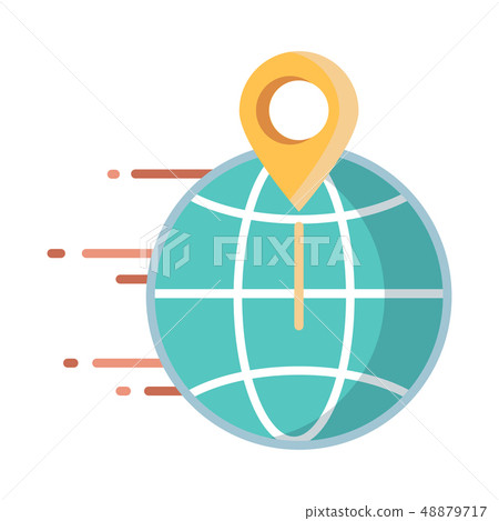 Domestic EMS flat illustration 48879717