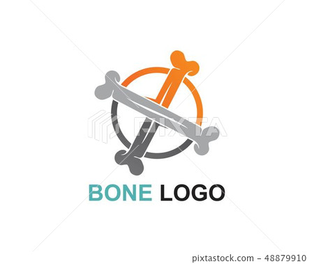 Bone logo vector template vector Bone logo vector template vector 48879910