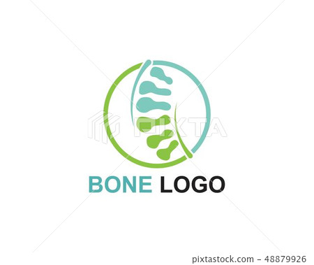 Bone logo vector template vector Bone logo vector template vector 48879926