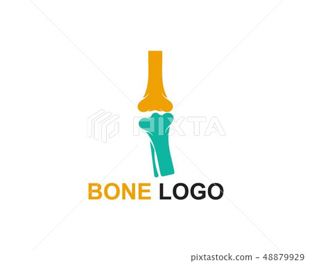 Bone logo vector template vector 48879929