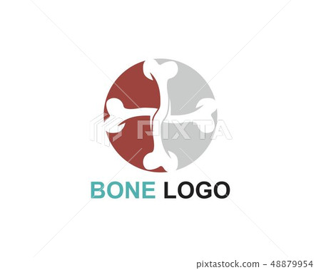 Bone logo vector template vector Bone logo vector template vector 48879954