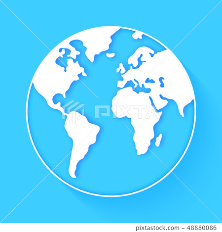 Earth globe vector Earth globe vector 48880086