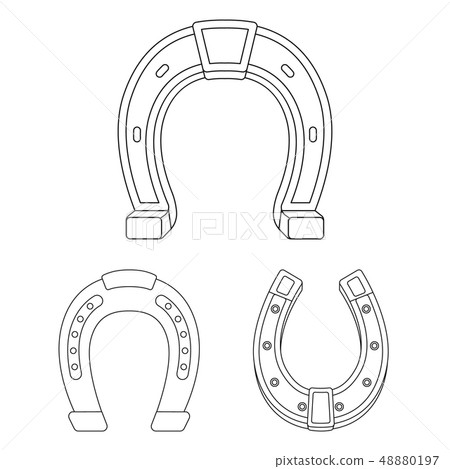 3,504 Horseshoe Sketch Images, Stock Photos & Vectors | Shutterstock