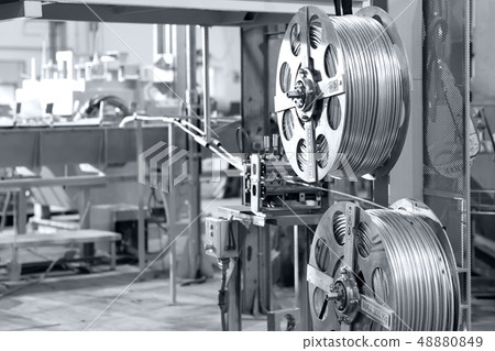 aluminum wires in coils aluminum wires in coils 48880849