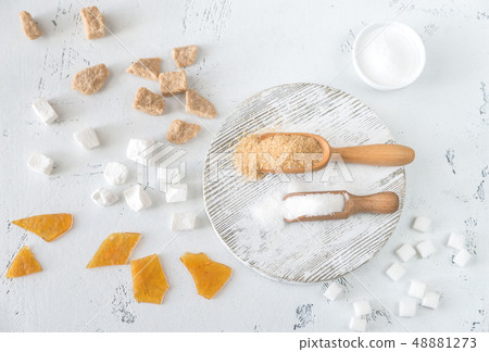 Different kinds of sugar Different kinds of sugar 48881273