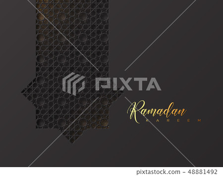 Ramadan Kareem holiday background. 48881492