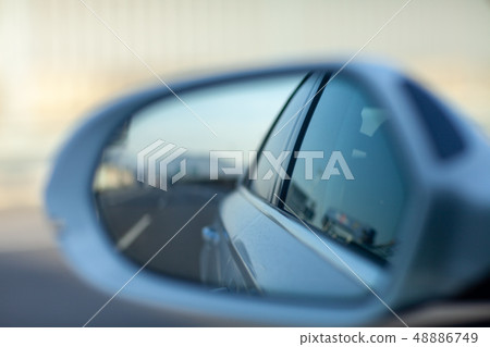 Rearview mirror Highway safe driving Life back Looking back Past drive Holiday relaxation Japan Rearview mirror Highway safe driving Life back Looking back Past drive Holiday relaxation Japan 48886749