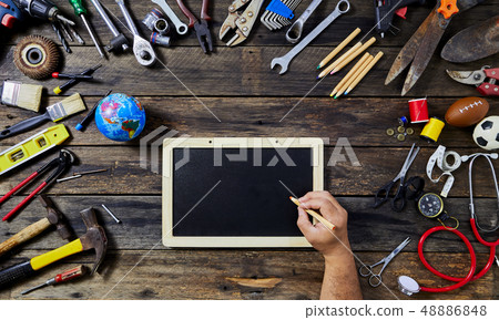 1st MAY Labour Day word background 1st MAY Labour Day word background 48886848