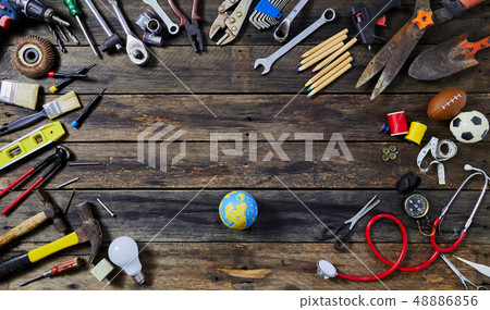 1st MAY Labour Day word background 48886856