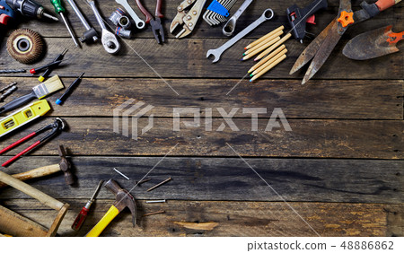 1st MAY Labour Day word background 48886862