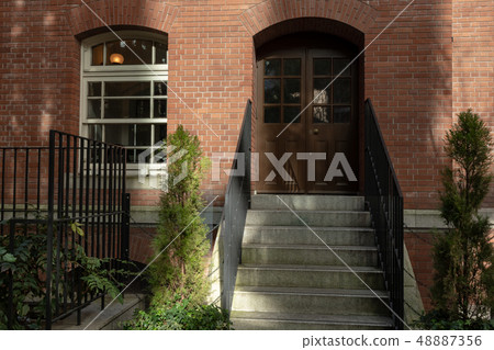 Stairway in museum 48887356