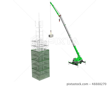 Radio tower, rougher 1 48888270