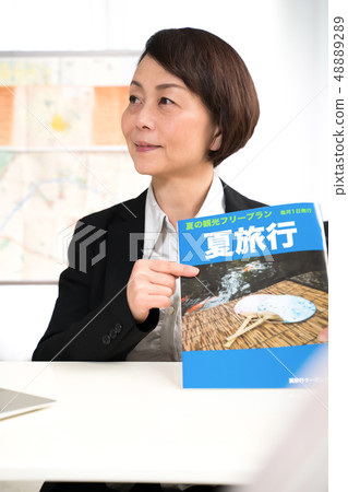 Female sales, (fictional magazine) 48889289