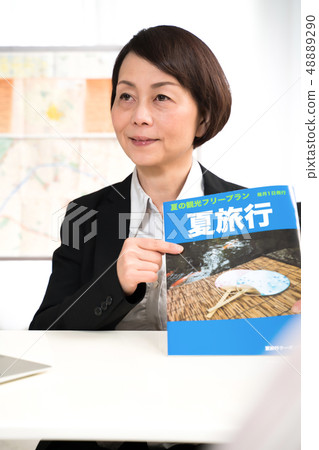 Female sales, (fictional magazine) 48889290