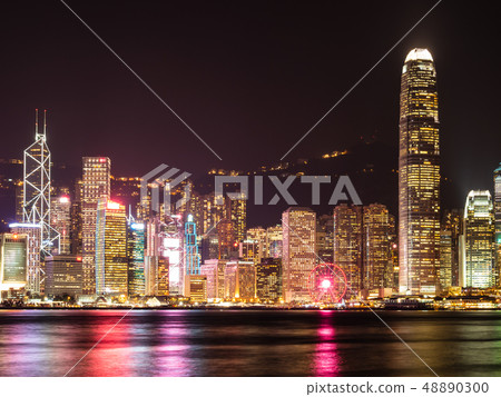 Victoria Harbor seen from Tsim Sha Tsui Hong Kong 48890300