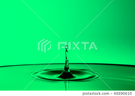 Drops of water on a colorful background. Drops of water on a colorful background. 48890810